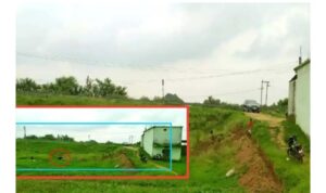 रांची : रिंग रोड के किनारे स्थित सीएनटी जमीन पर धड़ल्ले से हो रहा अवैध कब्जा। प्रशासन मौन