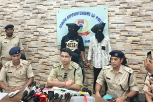 शराब पीने के दौरान उलीडीह में हुई थी फायरिंग, दो आरोपी गिरफ्तार, पिस्टल व कारतूस बरामद