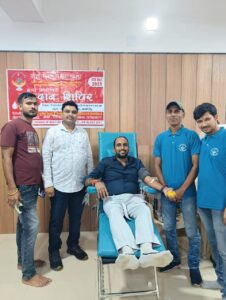 सामाजिक संस्था जन सेवा संघ के रक्तदान शिविर में 162 यूनिट रक्त हुआ संग्रह, रक्तदाताओं में दिखा उत्साह