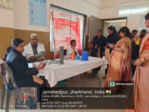 एम.बी.एन.एस. संस्थान में ब्रह्मानंद अस्पताल के सहयोग से आयोजित की गई एकदिवसीय रक्तदान शिविर , रक्तदाताओं ने बढ़चढ़ कर किया योगदान