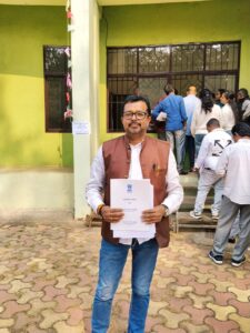 आदित्यपुर नगर निगम चुनाव : अजित कुमार सिंह ने वार्ड 19 से की दावेदारी