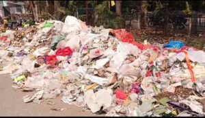 आदित्यपुर : नरक में जीने को विवश हैं वार्ड 20 की जनता । सड़क किनारे जमे कचड़े से फैल सकती है महामारी